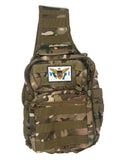 U.S. Virgin Islands Tactical Sling Backpack-(Assorted Colors)