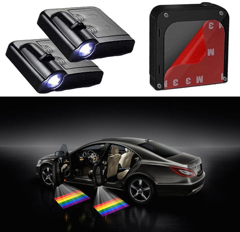 Pride Car Door Lights-(2 Pack)