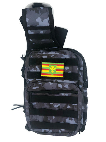 Kanaka Maoli Tactical Sling Backpack-(Assorted Colors)