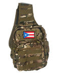 Puerto Rico Tactical Sling Backpack-(Assorted Colors)