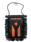 Puerto Rico Hanging Mirror Flag-(Assorted Varieties)