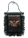 U.S. Virgin Islands Hanging Mirror Flag