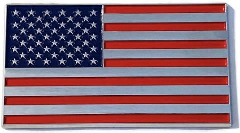 USA Car Emblem-(Assorted Colors)