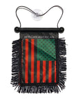 African American Hanging Mirror Flag