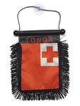 Tonga Hanging Mirror Flag-(Assorted Varieties)