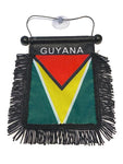 Guyana Hanging Mirror Flag