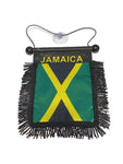 Jamaica Hanging Mirror Flag-(Assorted Varieties)