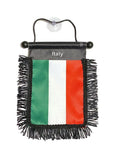 Italy Hanging Mirror Flag