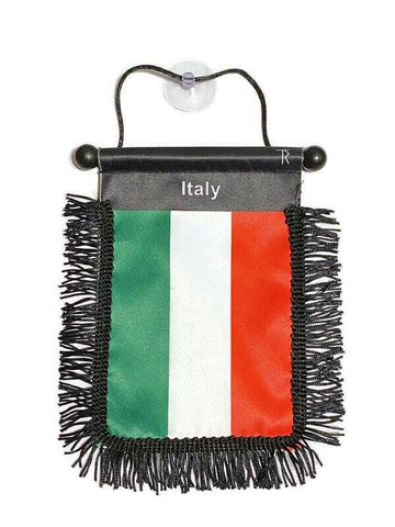 Italy Hanging Mirror Flag