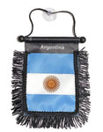 Argentina Hanging Mirror Flag