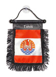 Tahiti Hanging Mirror Flag-(Assorted Varieties)