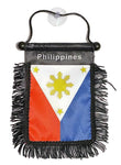 Philippines Hanging Mirror Flag-(Assorted Varieties)