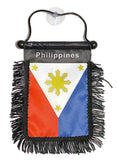 Philippines Hanging Mirror Flag-(Assorted Varieties)