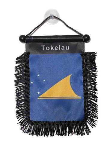 Tokelau Hanging Mirror Flag