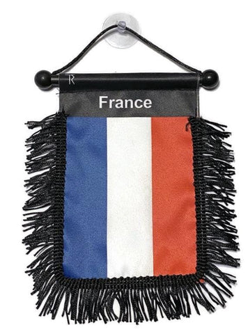 France Hanging Mirror Flag