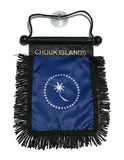 Chuuk Islands Hanging Mirror Flag