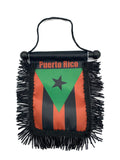 Puerto Rico Hanging Mirror Flag-(Assorted Varieties)