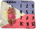 Philippines Baby Milestone Blanket