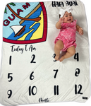 Guam Baby Milestone Blankets-(Assorted Varieties)