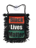 African American Hanging Mirror Flag