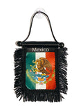 Mexico Hanging Mirror Flag