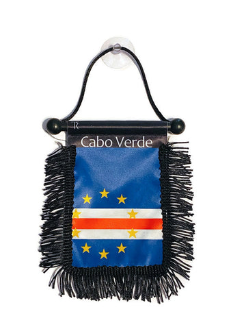 Cape Verde Hanging Mirror Flag