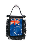 Cook Islands Hanging Mirror Flag