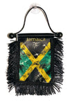 Jamaica Fire Mirror Flag