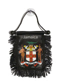 Jamaica Hanging Mirror Flag-(Assorted Varieties)