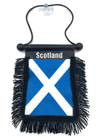 Scotland Car Mirror Flag