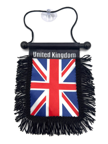 United Kingdom Car Mirror Flag