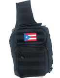 Puerto Rico Tactical Sling Backpack-(Assorted Colors)