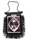 Guam Hanging Mirror Flag-(Assorted Varieties)