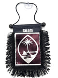 Guam Hanging Mirror Flag-(Assorted Varieties)